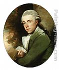 Stuart, Paintings - Man in a Green Coat by Gilbert Stuart